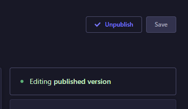 Publicar el contenido